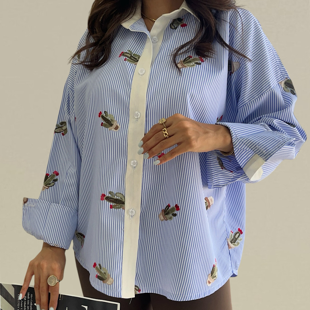 شومیز زنانه ( شومیز کاکتوس)