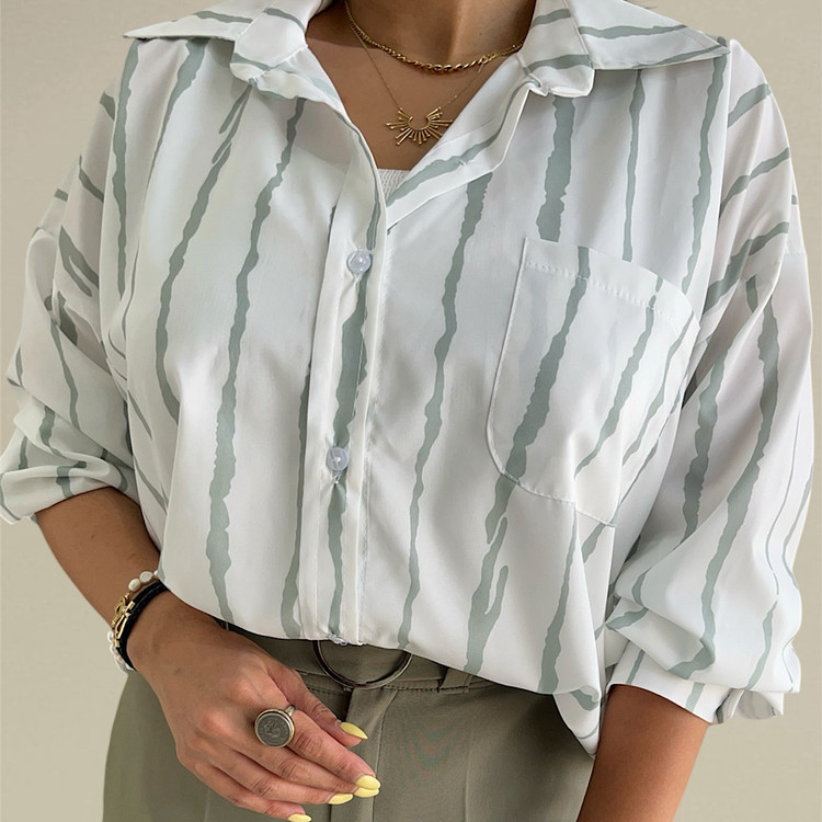 شومیز زنانه (آبرنگی)